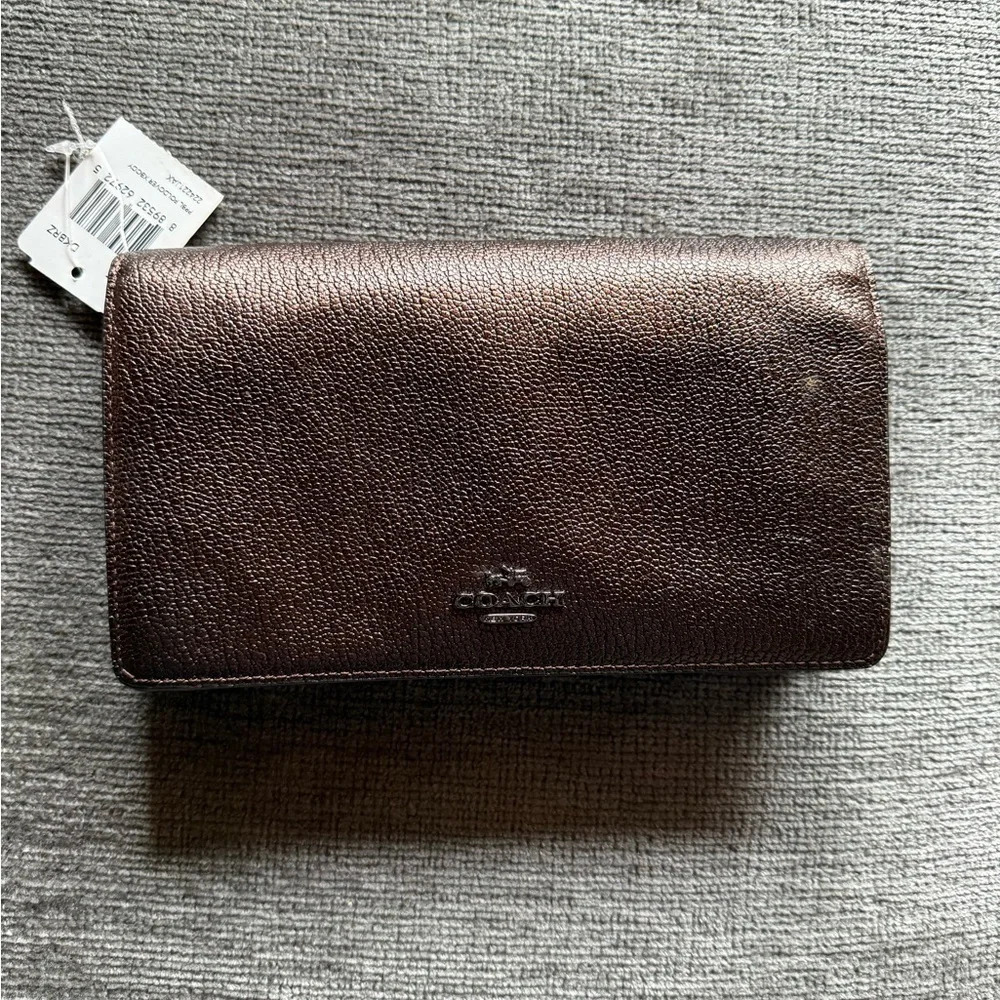 Coach foldover Crossbody Bag